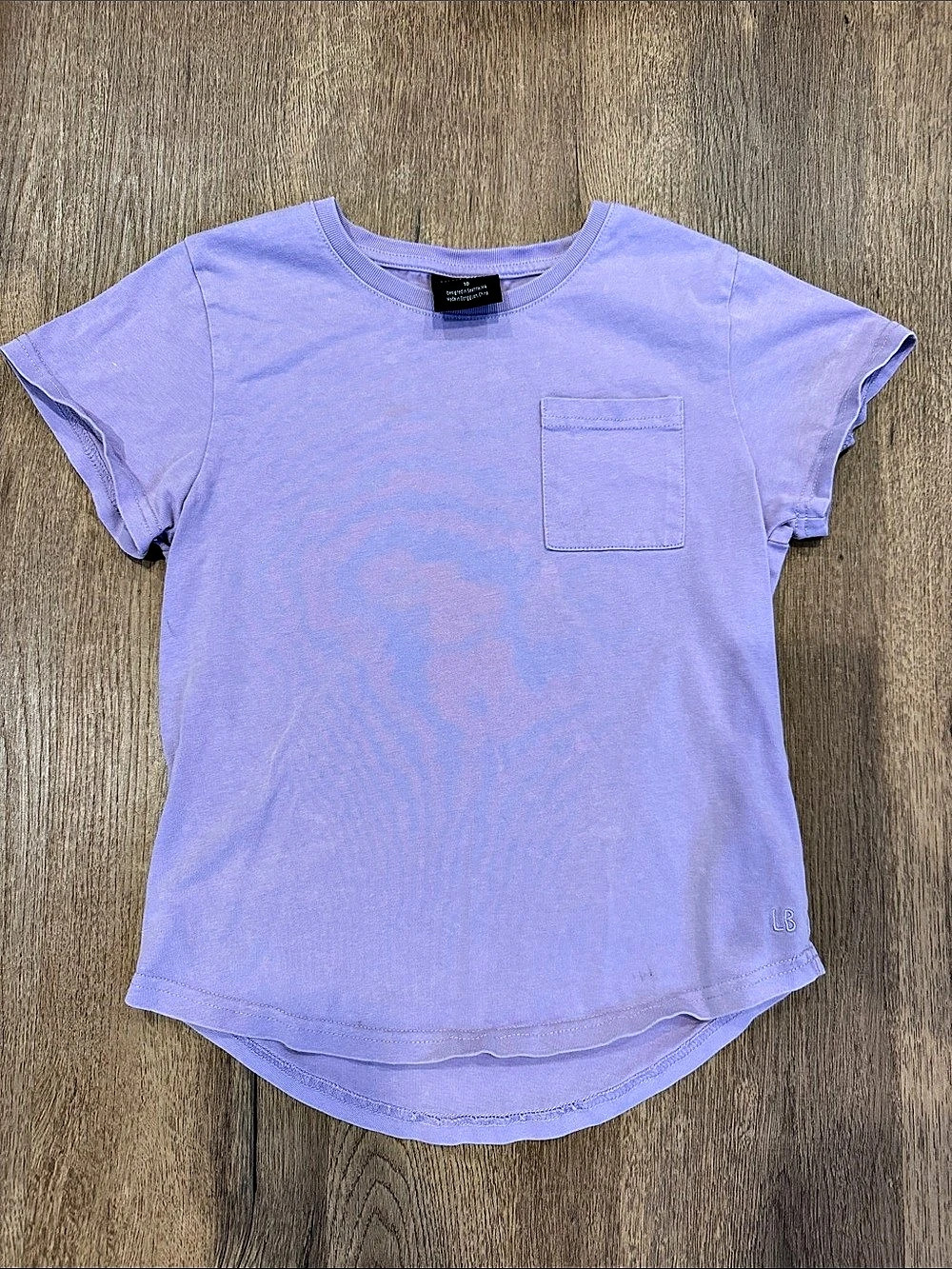 Little Bipsy Purple Pocket Tee